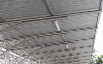 installing Charles Bottom metal roofing